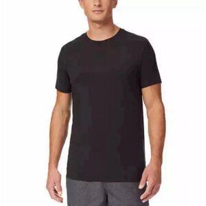 NEW 3 Pack  32 Degrees Cool Men's XL Black Short Sleeve Crew Neck